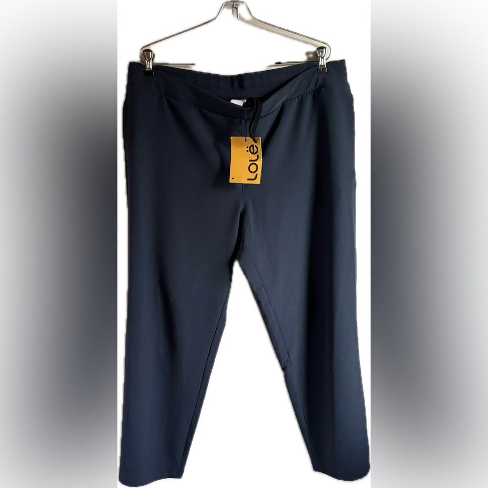 LOLE Navy Edeline Technical Pants